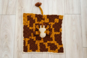 Jerry The Giraffe Lovey - Crochet Baby Blanket Pattern - Image 4