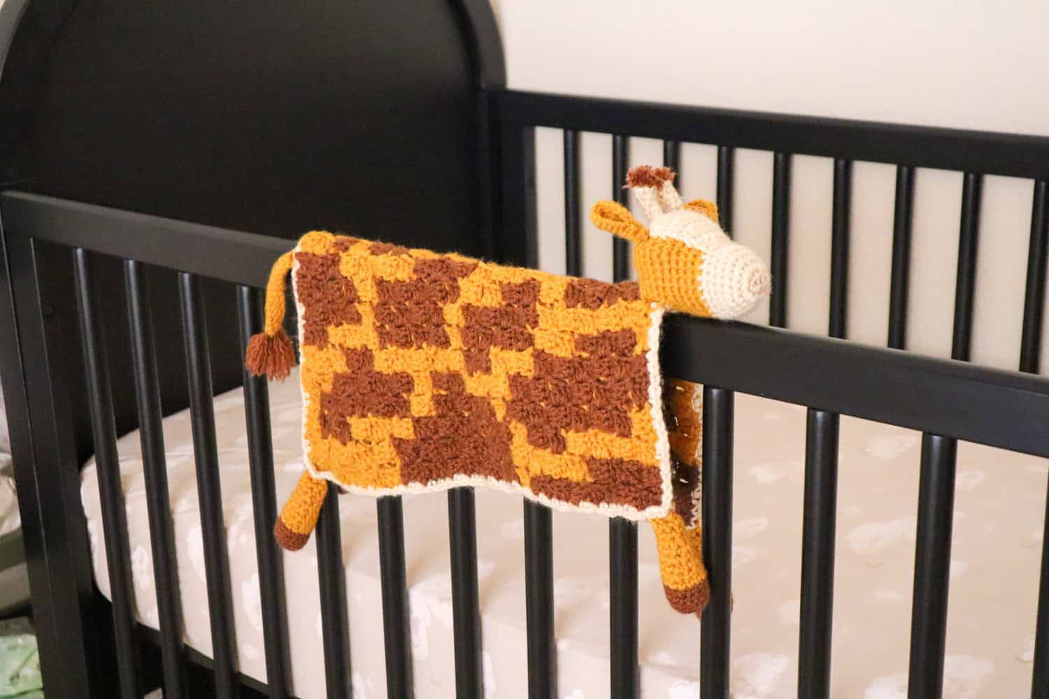 Jerry The Giraffe Lovey - Crochet Baby Blanket Pattern - Image 13