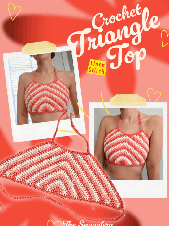 DIY Striped Triangle Crochet Top: Perfect Summer Project!