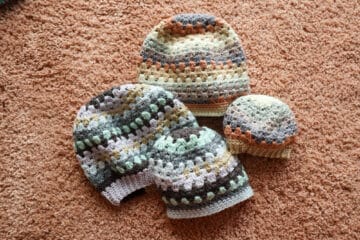 Free Granny Stitch Beanie Pattern: Easy Crochet Hat for All Sizes - The ...